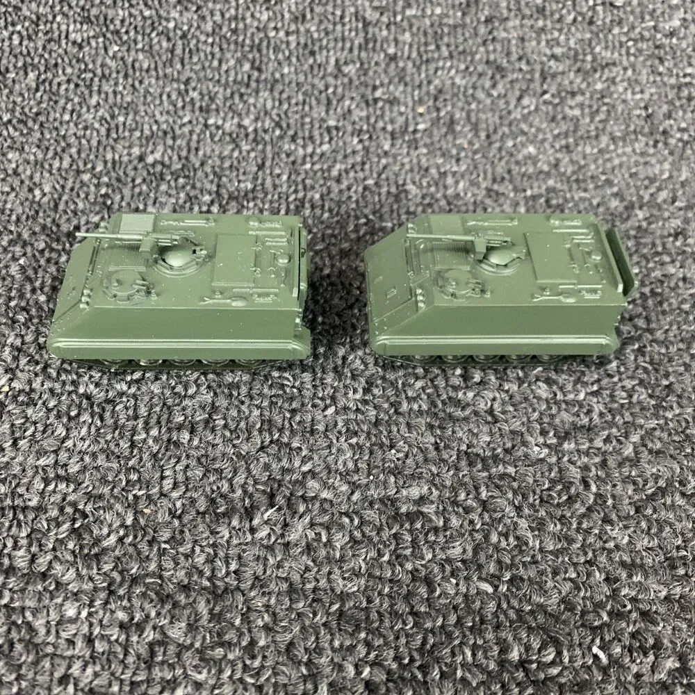 Lot of 9 Roco WW II HO Scale Military Vehicles Saladin Anti-aircraft APC